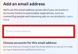 how to change email on instagram