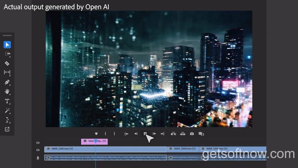 Adobe Premiere Pro interface