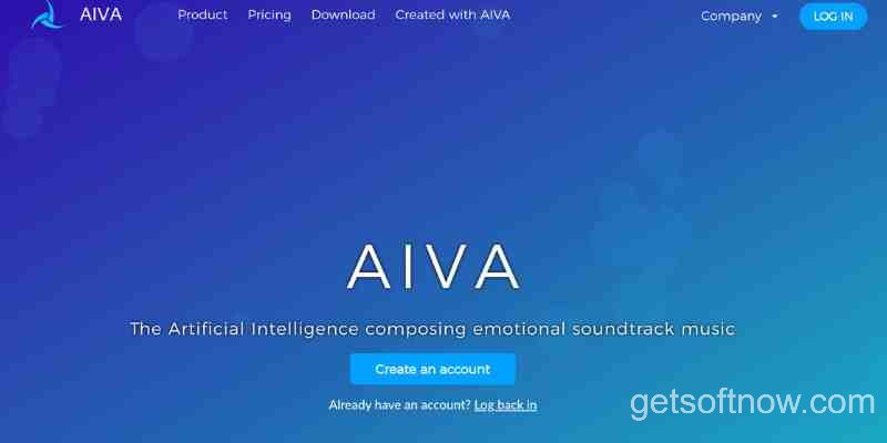 AIVA Screenshot